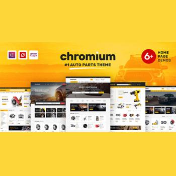 Chromium - Auto Parts Shop WordPress Elementor Theme